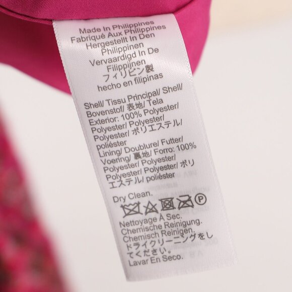 NWT J.CREW FACTORY Pink Tweed Shift Dress Sleeveless Size 20 - Picture 9 of 10